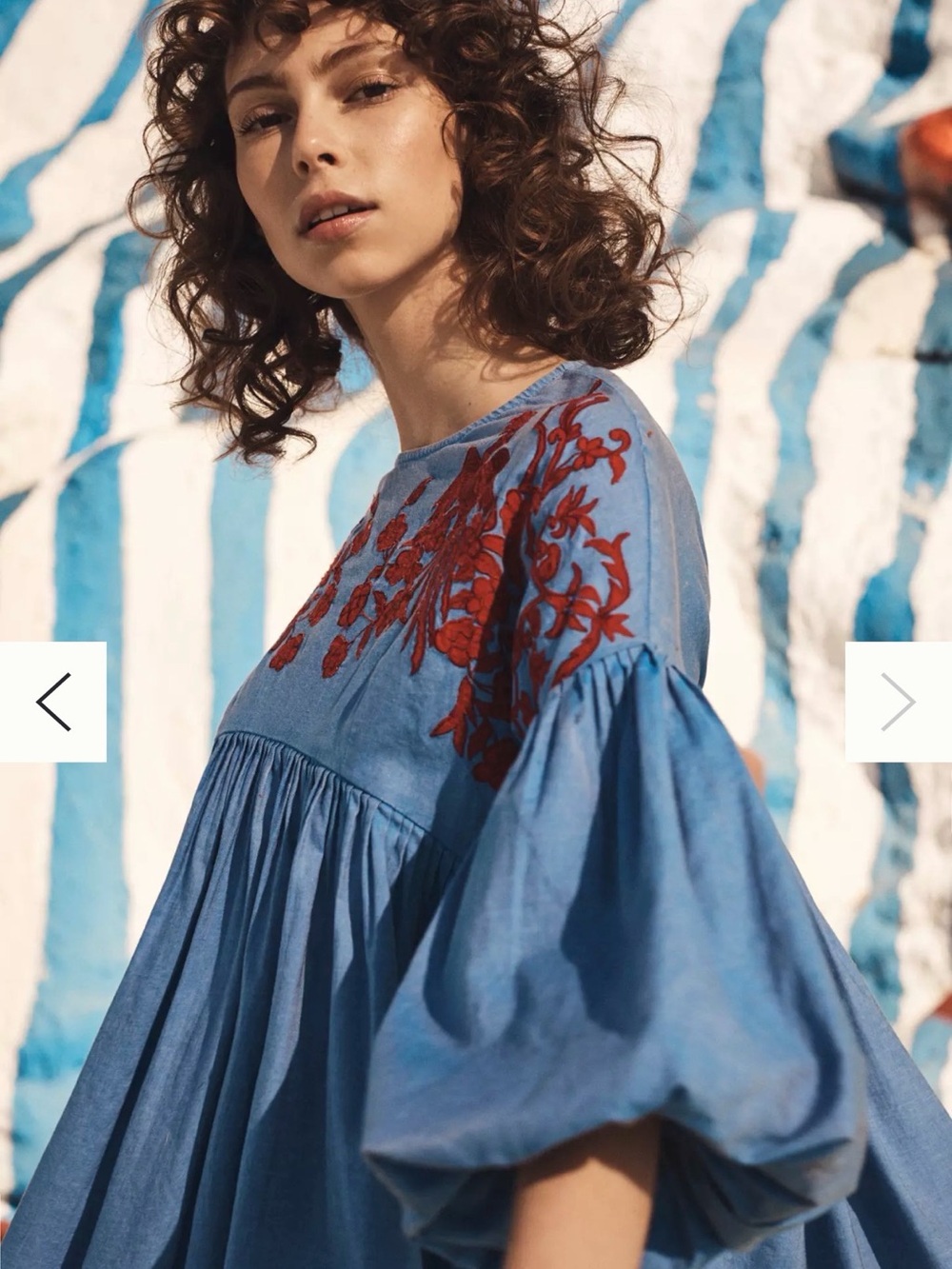 Hemant & Nandita Lianna Embroidered Blouse